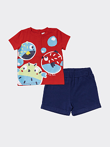 11349389 комплект JERSEY T-SHIRT AND BERMUDAS TUC TUC (Детский)