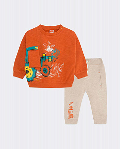 11339590 комплект с брюками PLUSH SWEATSHIRT AND TROUSERS TUC TUC (Детский)